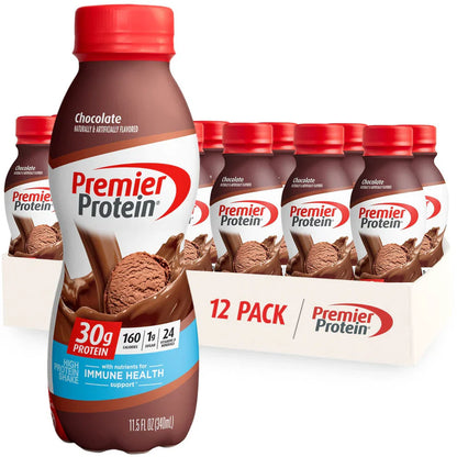 Premier Protein 12-Pack-High Protein, Low Sugar