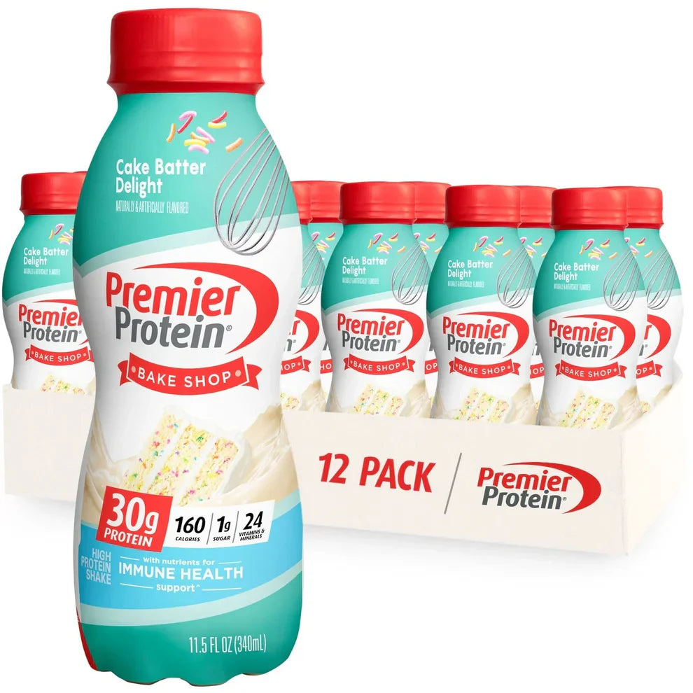 Premier Protein 12-Pack-High Protein, Low Sugar