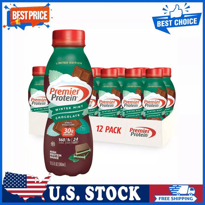 Premier Protein 12-Pack-High Protein, Low Sugar